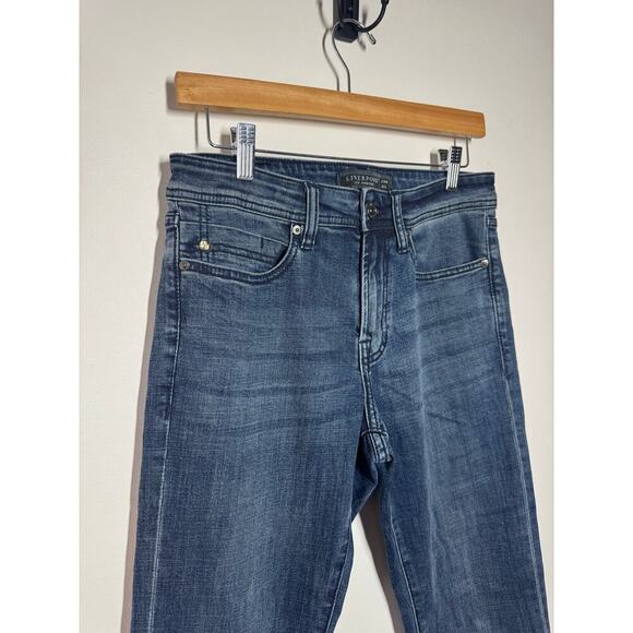 Liverpool Jeans Men 29W 30L Kingston Modern Straight Classic Coolmax Dark Wash - Picture 13 of 13